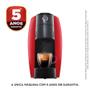 Imagem de Cafeteira Espresso LOV Vermelha Brilhante Automática 220V - TRES 3 Corações