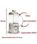 Imagem de Cafeteira Francesa Pressão French Press Inox E Vidro 350 Ml