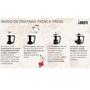 Imagem de Cafeteira French Press Smart Preta 1 Litro - Bialetti