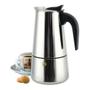 Imagem de Cafeteira Italiana Expresso Wincy 6 Xícaras Prata 300 Ml Aço Inox