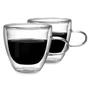 Imagem de Cafeteira Italiana Moka 450Ml + 2 Canecas Vidro Duplo 120Ml