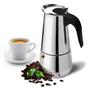 Imagem de Cafeteira Italiana Moka 450Ml + 2 Copos Vidro Duplo 100Ml