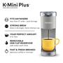 Imagem de Cafeteira Keurig K-Mini Plus Single Serve K-Cup Studio Grey