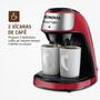 Imagem de Cafeteira Mondial Smart Coffee C-42-2x Semi Automática Vermelha De Filtro 110v
