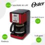 Imagem de  Cafeteira Oster Flavor Programável 12 Xícaras Vermelha BVSTDC4401RD - 110V