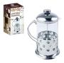 Imagem de Cafeteira Prensa Francesa Cremeira 800ml Inox e Vidro - Art House