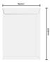 Imagem de Caixa 250 Envelopes Saco Branco Offset Tamanho A5 de 16x22cm Scrity SOF 023