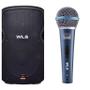 Imagem de Caixa Acústica WLS S15  Ativa com Bluetooth + Microfone 58A