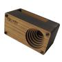 Imagem de Caixa Amplificadora de Som Portátil Para Celular - Modelo Hobby Wood - (Ref 007-D)