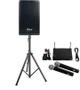 Imagem de Caixa Ativa Wls Z10 300W Rms Bt + 2 Mic S/ Fio + Tripé