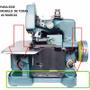 Imagem de Caixa Base Portátil Com Gaveta P/máquina De Costura Overlock