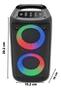Imagem de Caixa Caixinha De Som Amplificada Portátil Bluetooth Led Rgb
