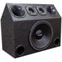 Imagem de Caixa Carro Som Automotivo Trio Sub 12 Pol 200w rms Driver Corneta Tweeter