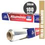 Imagem de Caixa com 12 Folhas de Aluminio 30cm x 100m - Life Clean