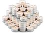 Imagem de Caixa Com 50 Velas Tipo Rechaud Com Base De Alumínio