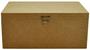 Imagem de Caixa Com Dobradiça e Fecho Liso 30x25x13 Mdf Madeira
