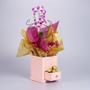 Imagem de Caixa Com Gaveta Para Flores e Decorações Rosa Bebê (02 unidades)