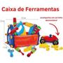 Imagem de Caixa Com Kit Ferramentas Infantil 21 Pçs Poliplac 5931