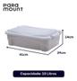 Imagem de Caixa Com Travas Pratic Box Organizador 10 Litros