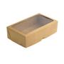 Imagem de Caixa com Visor S20 - 22x11,7x4,5cm Kraft 10un - Assk Rizzo