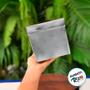 Imagem de Caixa Cubo Para Presente Metalizada com Textura Prata 10x10x10cm   - 10 unidades - ASSK - Rizzo