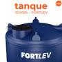 Imagem de Caixa d'Água Tanque 10.000L Azul Fortlev