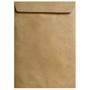 Imagem de Caixa de 250 Envelopes Marrom Tamanho A4 Saco Kraft Pardo 24x34cm Espessura 80 Gramas Scrity