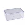 Imagem de Caixa de Acrílico Para Bolo Doce Cake Box BlueStar 1,5L Retangular C/4