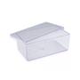 Imagem de Caixa de Acrílico Para Bolo Doce Cake Box BlueStar 1,5L Retangular C/4