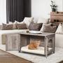 Imagem de Caixa de areia para gatos Homhedy Hidden Furniture White