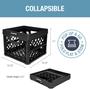 Imagem de Caixa de Armazenamento CleverMade CleverCrates 25L Obsidian - Pacote com 3 Unidades