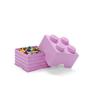 Imagem de Caixa de Armazenamento LEGO Roxa 4 DIF