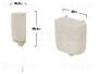 Imagem de Caixa De Descarga Plástica Suspensa Sem Engate 6 A 9 Litros Universal P/ Vaso Sanitário Banheiro