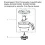 Imagem de Caixa de Engrenagem Philips Walita para MiniProcessador e Espremedor 
