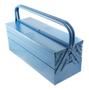 Imagem de Caixa De Ferramentas Fercar 07 Metal 20cm X 50cm X 21cm Azul