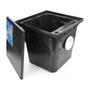Caixa De Gordura Grande 20L Standard Preta Metasul Imagem de Caixa De Gordura Grande 20L Standard Preta Metasul