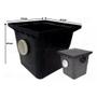 Caixa De Gordura Grande 20L Standard Preta Metasul Imagem de Caixa De Gordura Grande 20L Standard Preta Metasul