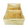 Imagem de Caixa de madeira  para vasca hortifruti 0,18x 0,36 x 0,55 - castellmaq