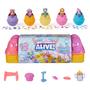 Imagem de Caixa de ovos Toy Hatchimals Alive Pink & Yellow com 6 figuras