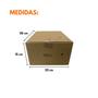 Imagem de Caixa de Papelão Kraft 30x25x15cm Com Impressão OLÁ CHEGUEI Ideal Para Envio e Delivery 5 un