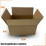 Imagem de Caixa de Papelão SemiKraft para Envios de E-commerce 16x11x8 com 300 Unidades.