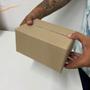 Imagem de Caixa de Papelão SemiKraft para Envios de E-commerce 18x13x9 com 150 Unidades.