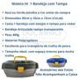 Imagem de Caixa de Pesca Ferramenta Bandeja Articulada com Estojo