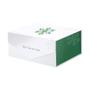 Imagem de Caixa de presente PACKHOME Christmas com tampa 24x17,5x10cm (verde)