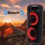 Imagem de Caixa de Som 15W Bluetooth Entrada Pendrive Iluminação LED RGB De Alta Qualidade AL3308