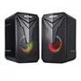 Imagem de Caixa de Som Alto Falante 2.0 com LED SPACE 10W para Computador Notebook Gamer