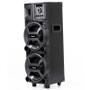 Imagem de Caixa de Som Amplificada Amvox ACA1101 Black Duplo 8, 1100W, Bluetooth, USB, Bivolt Preta