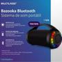 Imagem de Caixa de Som Bazooka Portátil Multilaser Bluetooth 70W SP600 - Preto Bivolt