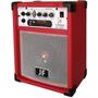 Imagem de Caixa De Som Bluet Mic Guitar 6 Pol. 30W Rms Cor Vermelho