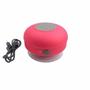 Imagem de Caixa De Som Bluetooth À Prova D Água Para Banheiro VIDRO - ROSA